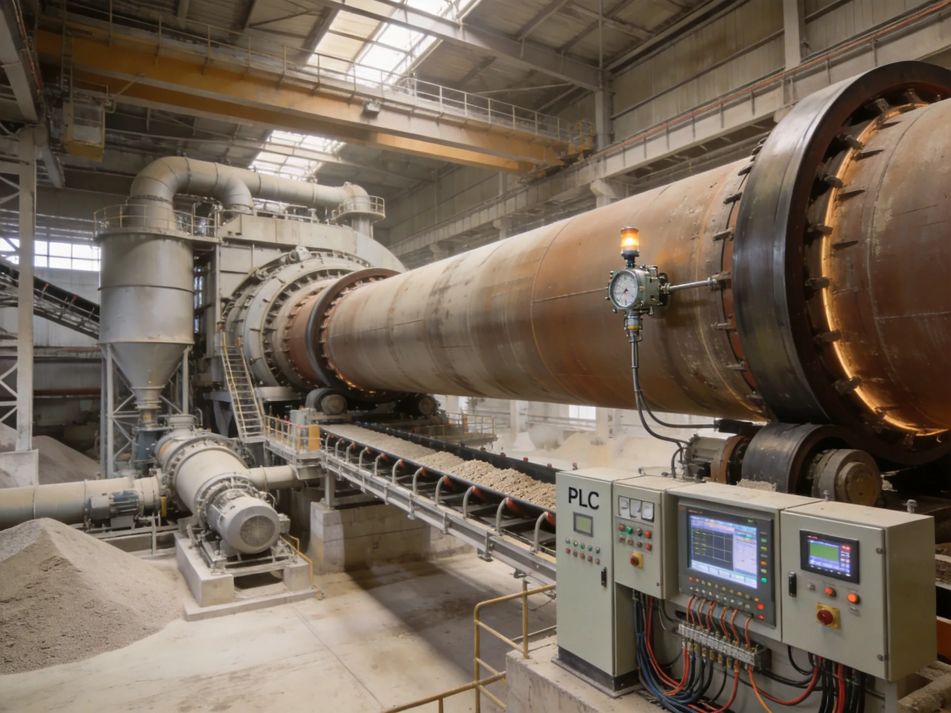 Cement plant automation