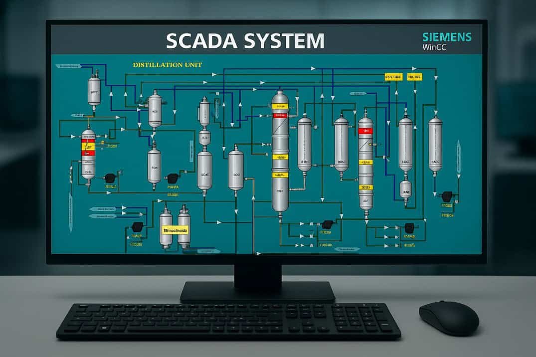 Siemens WinCC SCADA visualization software platform